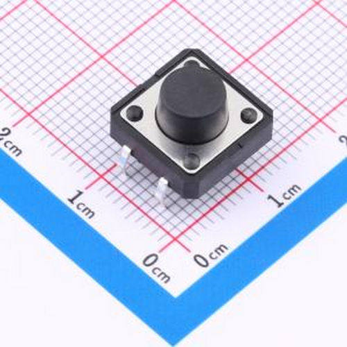 TS127CJ 250gf 009 12*12*7mm 立插 轻触开关 DIP 轻触开关