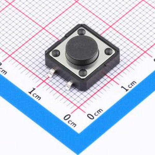 HX TS125TP 250gf 009 12x12x5mm 立贴 轻触开关 插件,12x12mm 轻