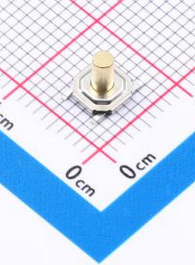 BTS0C0051MMG00 铜头轻触开关5.2x5.2x5mm 180gf SMD-4P,5.2x5.2m