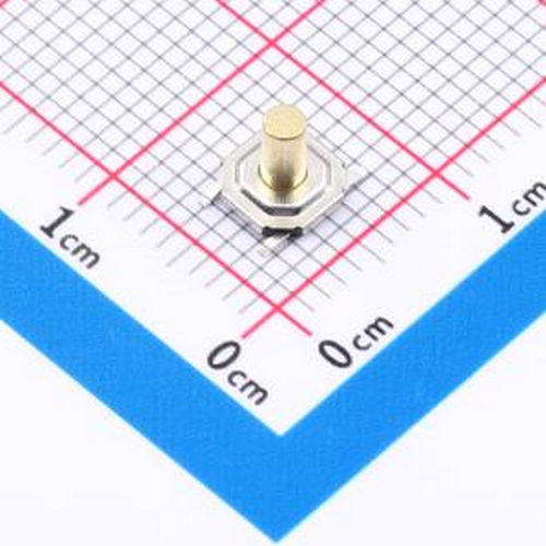 BTS0C0051MMG00 铜头轻触开关5.2x5.2x5mm 180gf SMD-4P,5.2x5.2m