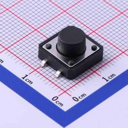 TS127TP 12*12*7mm 立贴 轻触开关 SMD 轻触开关