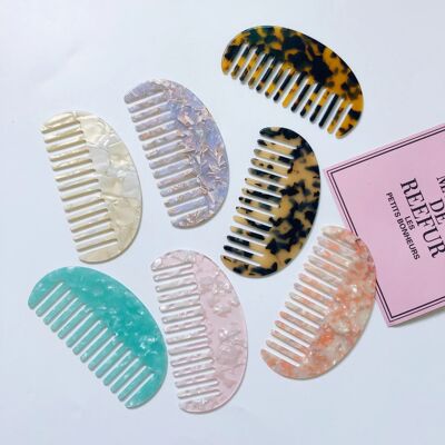 Fashion Acetate Hair Combs Anti-static Massage Hair Brush Ha