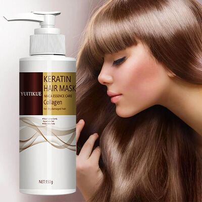 Keratin hair mask maca extract and collagen deeply moisturiz