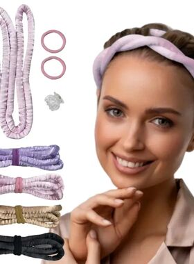 Heatless Curling Rod Headband Soft Hair Curlers No Heat Hair