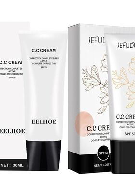 CC Cream Natural Concealer Liquid Foundation Waterproof Long