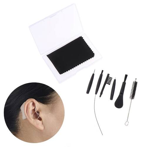 7Pcs/set Hearing Aid Cleaner Kits Hearing Aid Cleaning Tool
