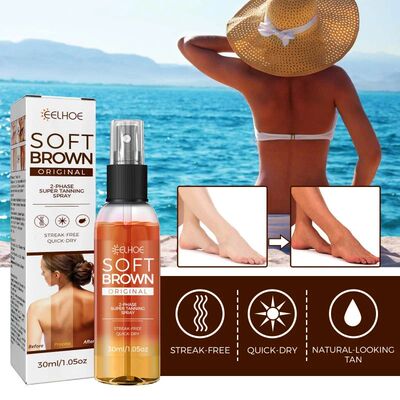 Self Spray Tan Natural ning Oil Mousse Gradual Face Body