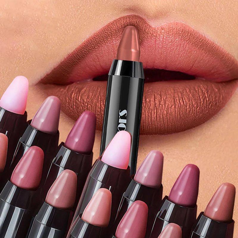 Brown Lip Long Lasting Waterproof Lipstick Cheap Makeup Item