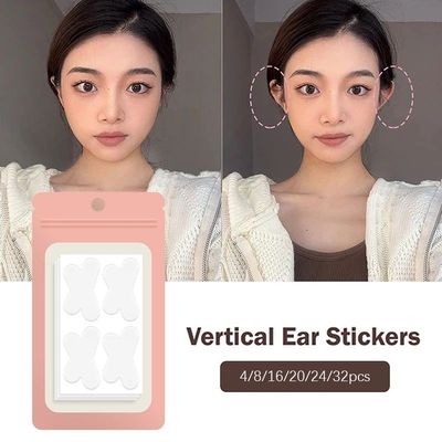 4-32pcs Butterfly-Shaped Elf Ear Stickers Corrector Correcti