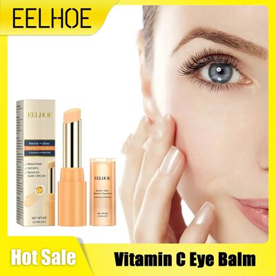 Vitamin C Eye Cream Stick Anti Dark Circles Eye Bags Puffine