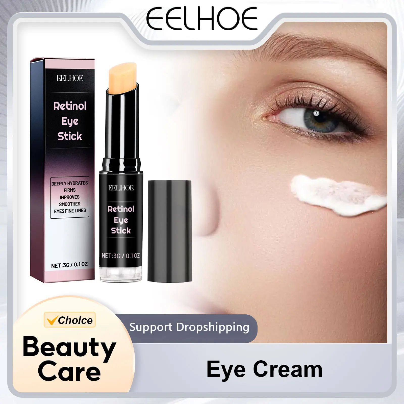 Retinol Anti Aging Eye Cream Stick Reduce Dark Circles Fine