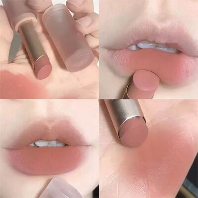 Velvet Matte Lipstick Moisturizing Waterproof Lasting Nude A