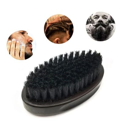 Fur Boar Hair Brush Men Bristle Wild Natural Barbershop Clea