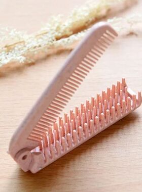 1Pc Portable Folding Comb Hair Brush Anti-static Combs Trave