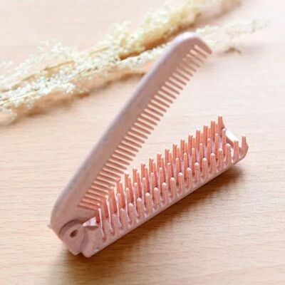 1Pc Portable Folding Comb Hair Brush Anti-static Combs Trave
