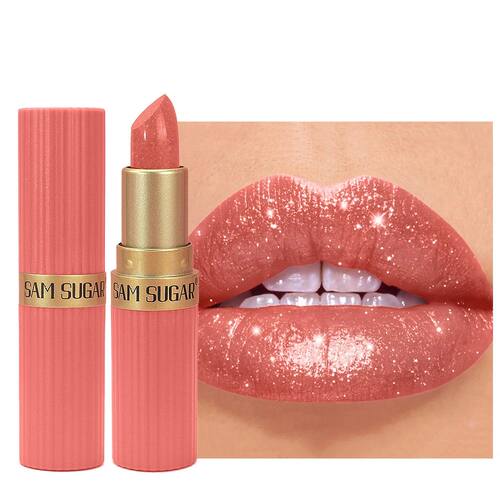 6 colors chocolate bar lipstick makeup pearl matte matte not