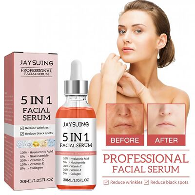 Anti Aging Face Serum 5In1 Wrinkle Remove Fade Fine Lines Vi
