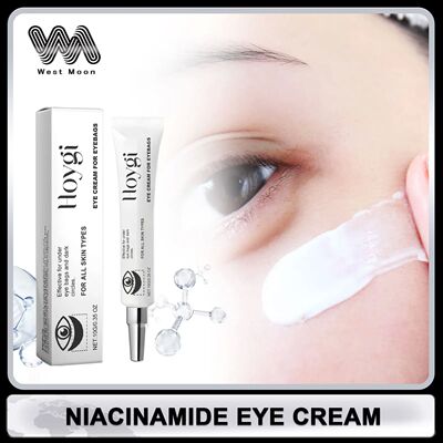 Niacinamide Eye Bags Removal Cream Reduce Eyes Puffiness Moi
