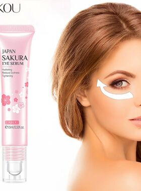 Sakura Eye Serum Eye Roller Massage Vitamin C Hyaluronic Aci