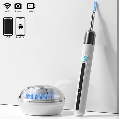 Visual Wireless 4.2mm Otoscope Endoscope Camera 1080P for iO