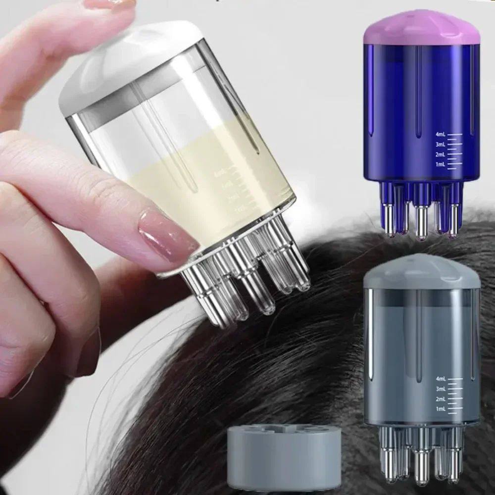 Scalp Applicator Liquid Comb Mini Scalp Massage Brush Hair O