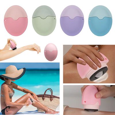 Silicone Sunscreen Applicator Oval Isolation Lotion Cream Re