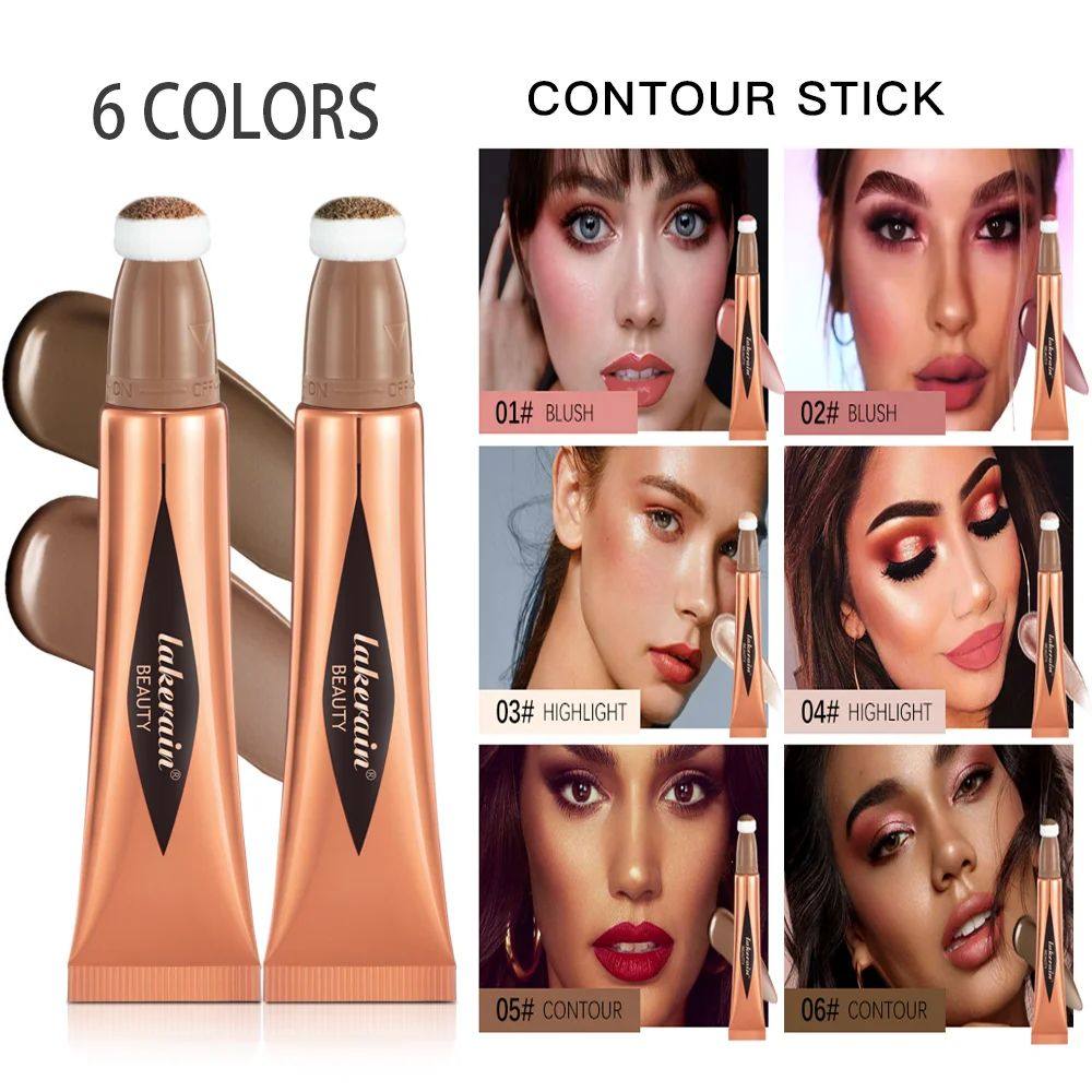 New Cream Bronzer Contour Blusher Beauty Wand Highlighter Bl