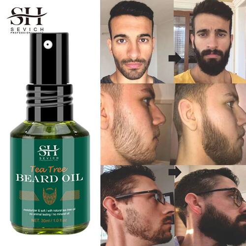 Growth Beard Oil for Men Moisturizing Styling Trim Care Thic