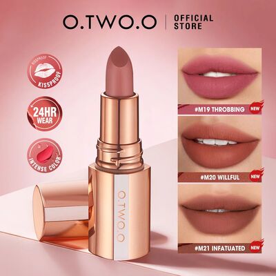 Matte Lipstick Lip Tint 8 Colors Waterproof Long Lasting Non