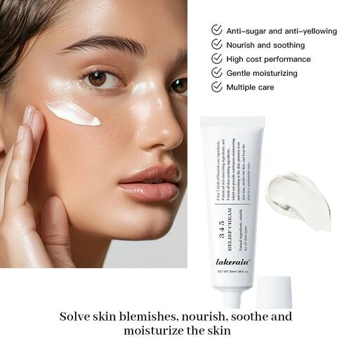 345 Relief Anti-sugar and antioxidant Cream Gentle skin care