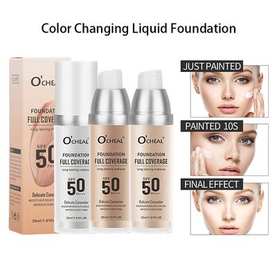 Color Changing Liquid Foundation Concealer Face Base Primer