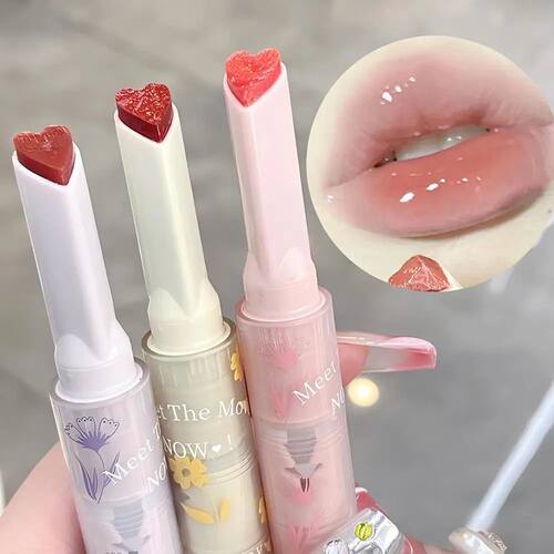 Flower Language Honey Heart Lipstick Love Shiny Moisturizing