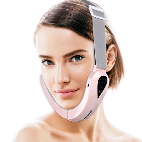 V-Face Lifting Device Chin V-Line Up Lift Belt Red Blue LED