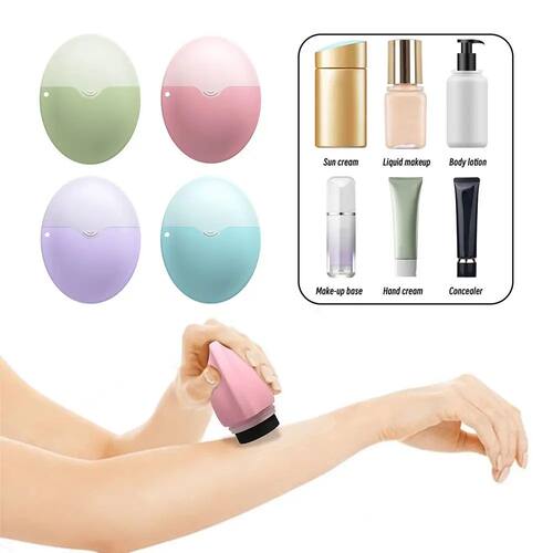 Silicone Suncream Roller Applicator Refillable Oval Isolatio