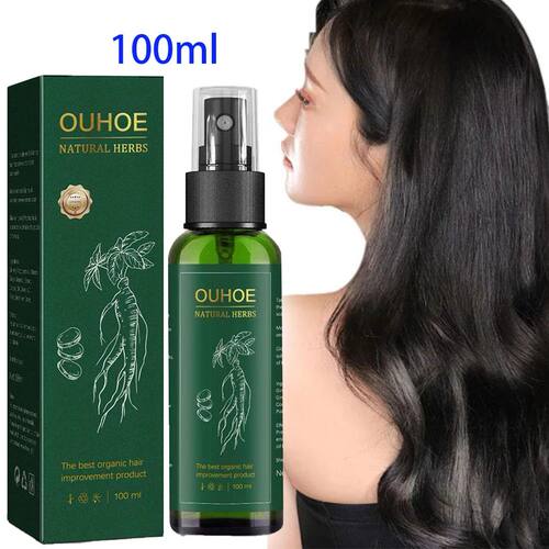 100ml Ginseng Hair Serum For Men Women Nourishes Scalp Stren