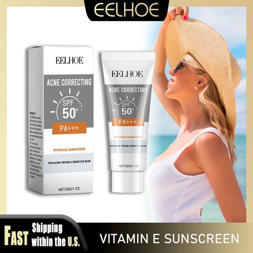 30g Vitamin E Sunscreen Long-lasting Moisturizing Anti-UV An
