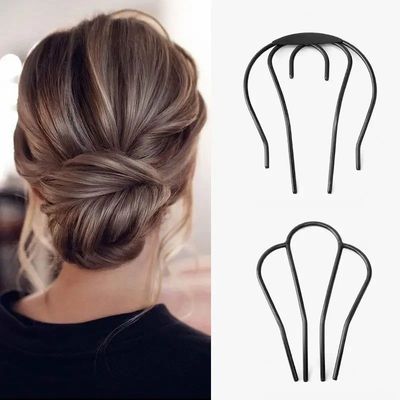 Fashion Women Hair Twist Styling Clip Stick Bun Maker DIY Ha