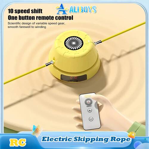 Electric Skipping Rope Machine Remote Control Digital Counti