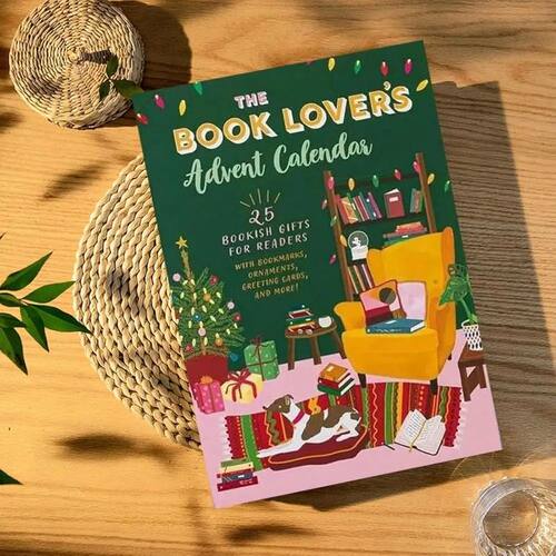 New Year The Book Lover's Advent Calendar Home Decor With 25