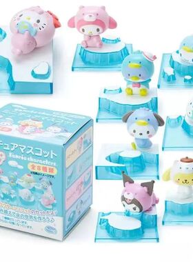 Sanrio Blind Box Kawaii Kuromi Cinnamoroll Melody Hello Kitt