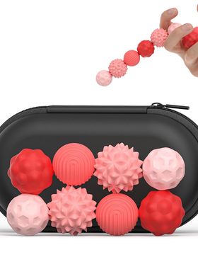 8Pc Magnetic Sensory Fidget Ball Toy Attracting Stress Ball