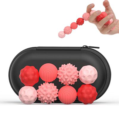 8Pc Magnetic Sensory Fidget Ball Toy Attracting Stress Ball