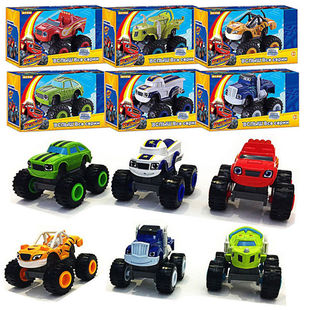 Car and Stunts Blaze Super Toy Machines Children Monster