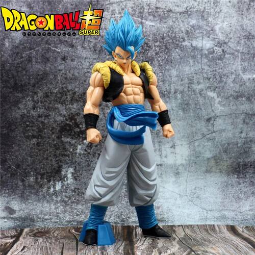 31CM Dragon Ball Z Super Saiyan Blue Gogeta Figure Toys Anim