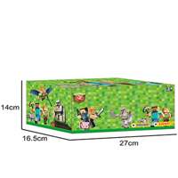 Anime game Minecraft Box Blind figures Red Mystery Toys Gift thumbnail 5