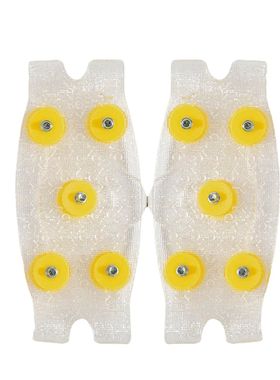 Shoes Ice Cleats With 5 Steel Studs TPE rubber Ice Snow Spik