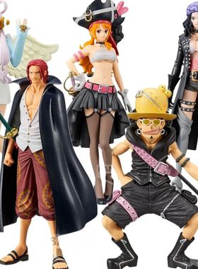 14-17cm Film Red DXF Uta Anime Figure Luffy Nami Robin Shank