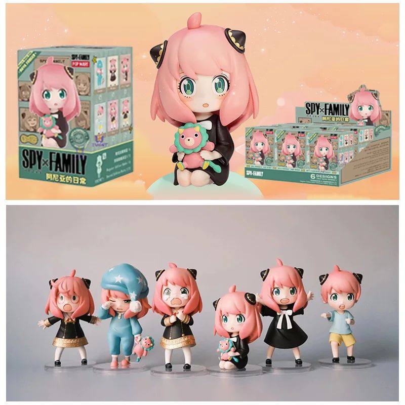 1:1 Reissue Spy X Family Anya Series Blind Box Toys Cute Fig