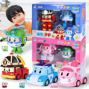 Robocar Korea Robot Poli Kids Toys Transformation Anime Acti