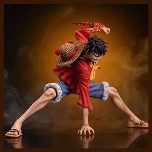 18cm Monkey D Luffy Luffy Figures Battle Style Action Figure
